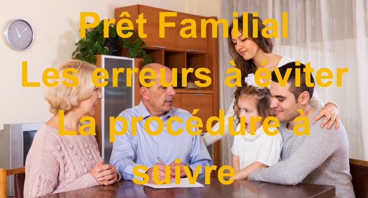 Pret familial enfant parent CGP