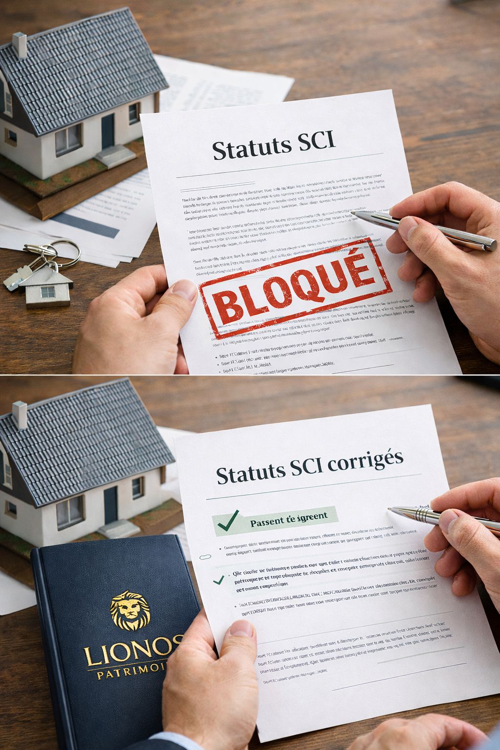 Statuts SCI Société SARL SAS