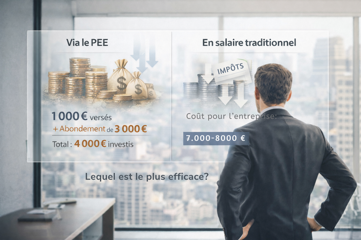 epargne entreprise dirigeant sas pee abondement optimisation remuneration Nîmes gesstion de patrimoine