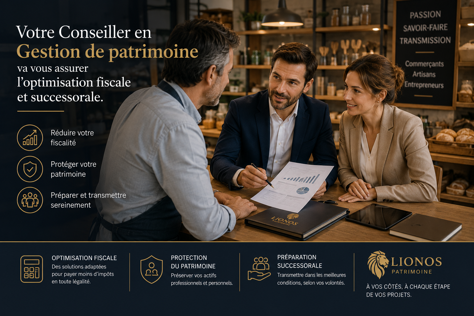 Artisan commercant protéger transmettre fiscalité Artisan commercant protéger transmettre fiscalité