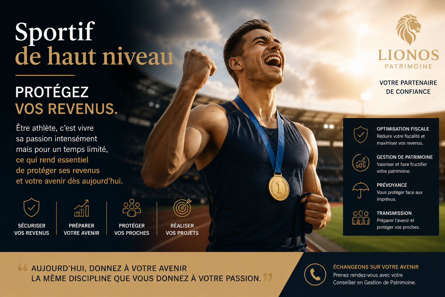 Sportif haut niveau athlète protéger revenus Sportif haut niveau athlète protéger revenus