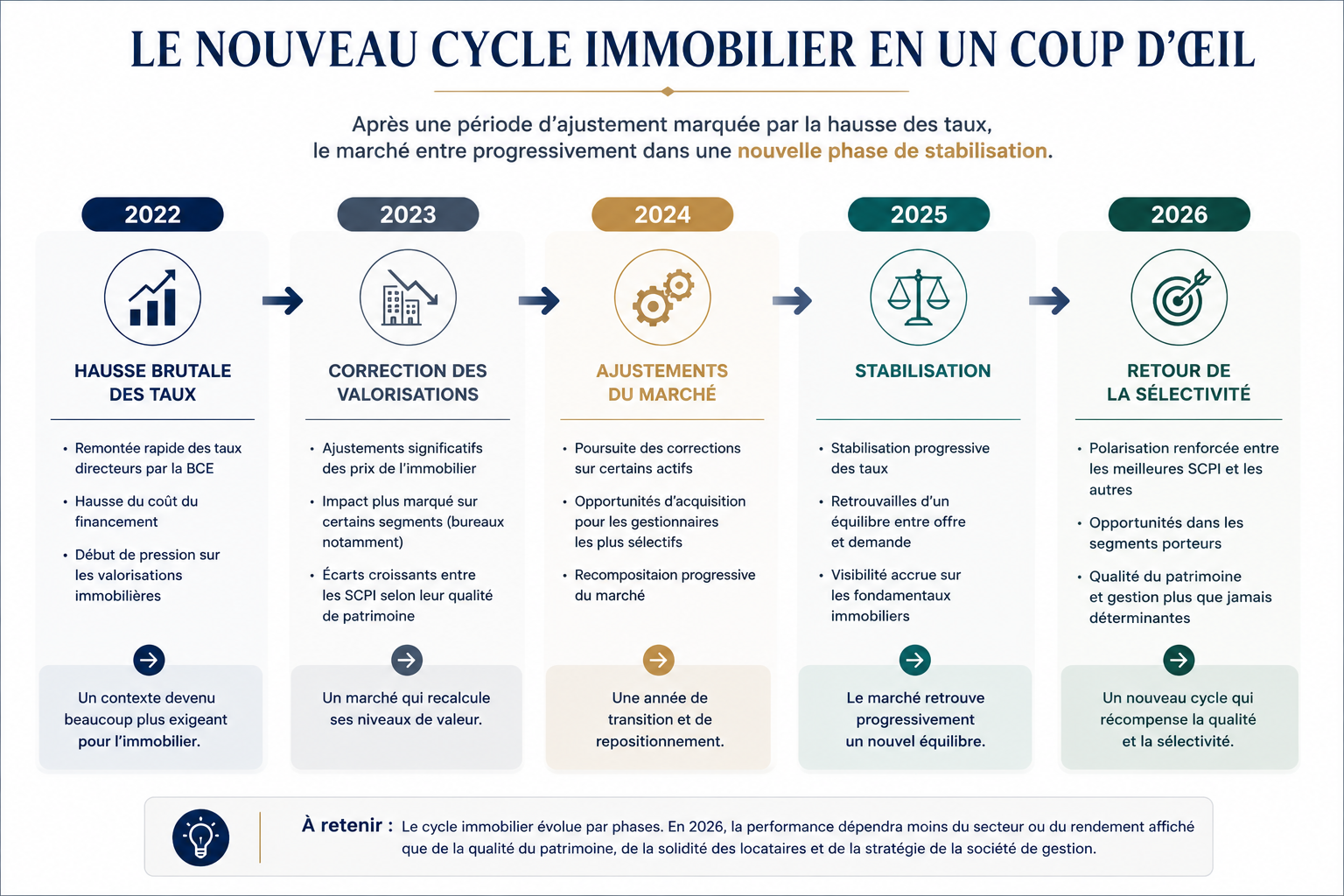 Pourquoi investir en SCPI en 2026- le cycle immobilier Pourquoi investir en SCPI en 2026- le cycle immobilier
