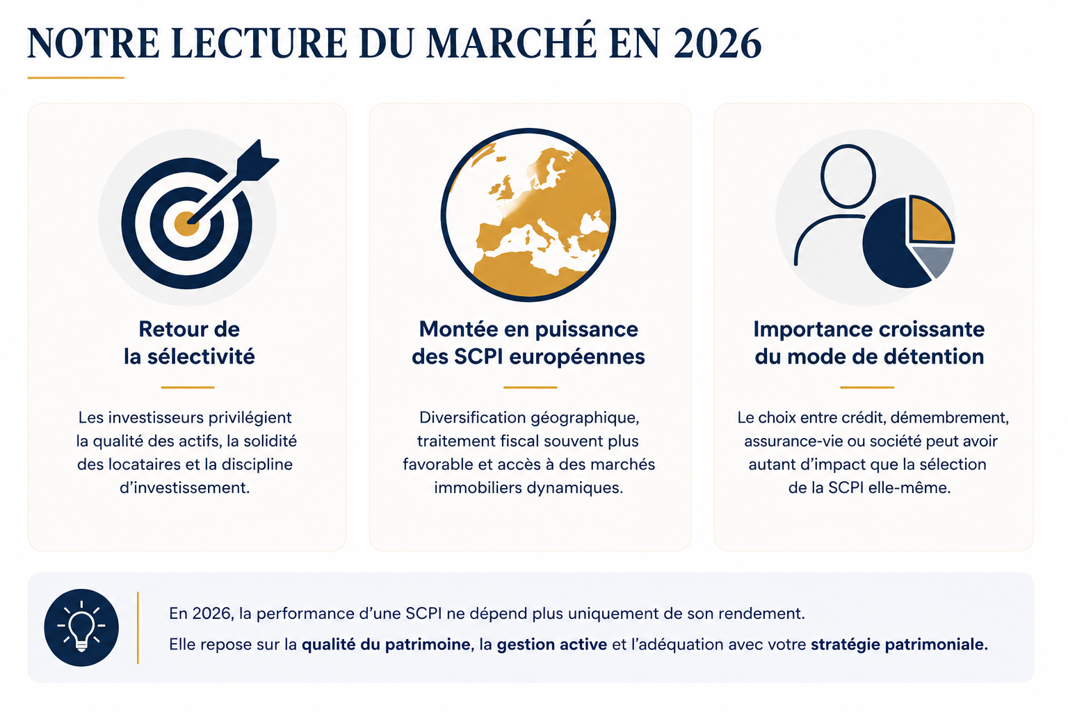 Marché SCPI en France