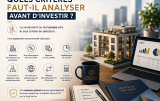 SCPI critère a analyser