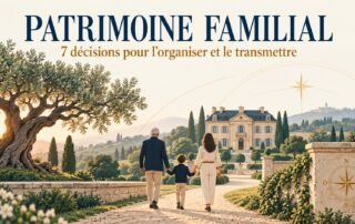Organisation et transmission d’un patrimoine familial entre plusieurs générations